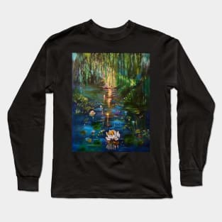 Monet's Pond Long Sleeve T-Shirt